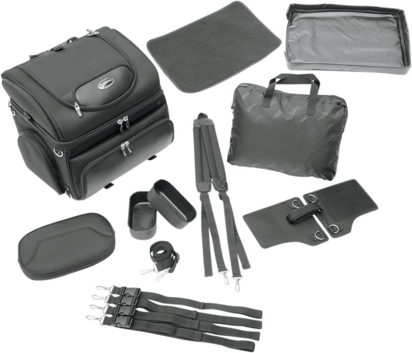 PET CARRIER SYNTHETIC LEATHER BLACK