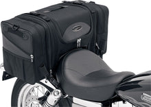 DELUXE TAIL BAG TEXTILE BLACK