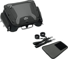 WIDE TUNNEL TAIL BAG TEXTILE BLACK