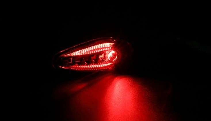 MC Blinklys med Baglys - Koso Sonic