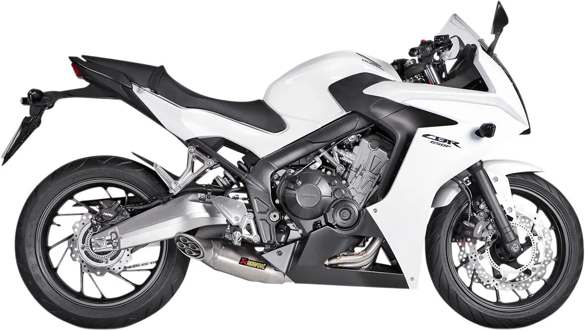 Honda CB650F / CBR650F (14-16) udstødning - Akrapovic Racing Line