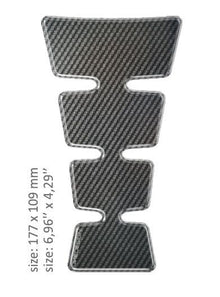 Tankpad - carbon / guld