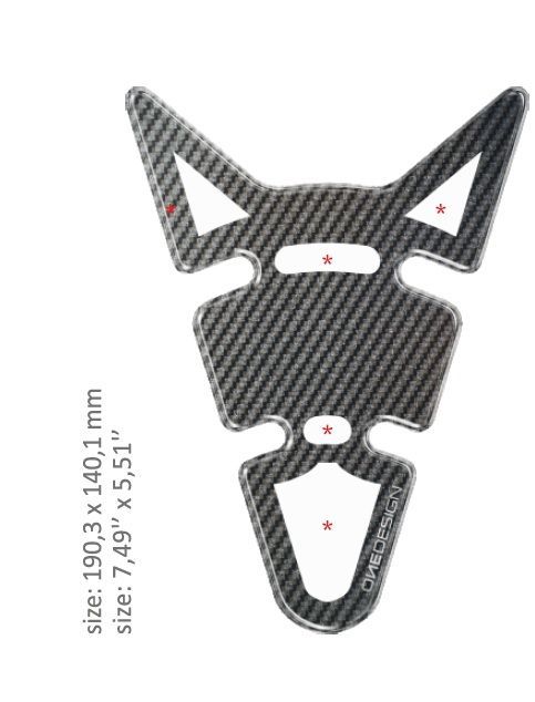 Tankpad  - Carbon "WAYOUT"