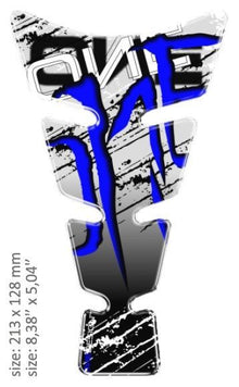 Tankpad "Spirit Scratches" - blå