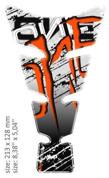 Tankpad "Spirit Scratches" - rød