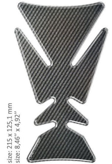 Tankpad "Maxi" - Carbon look