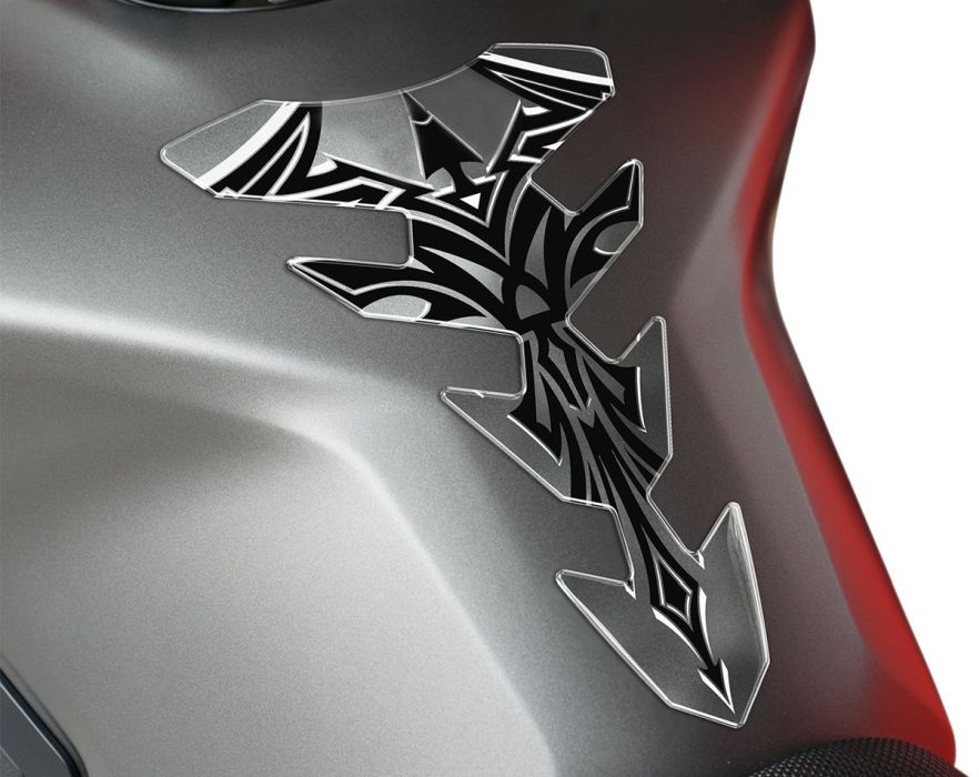 Tankpad "Tribal" - grå