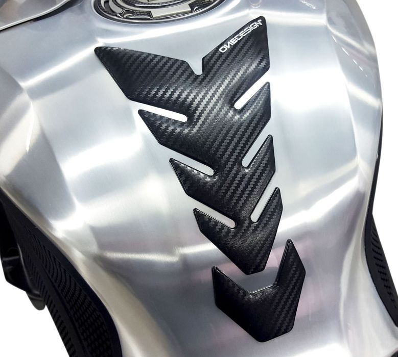 Tankpad (soft touch) - mat carbon