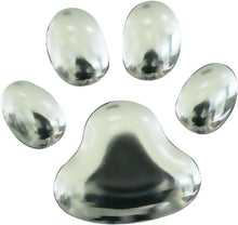 Tank pad / 3D label "pote" - sølv