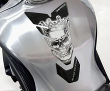 Tankpad "King" - sort/hvid