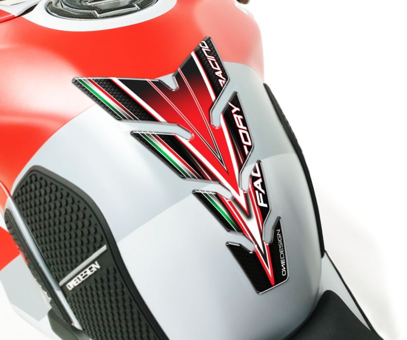 Tankpad "Factory Racing" - rød