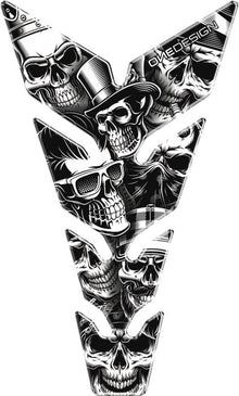 Tankpad "Max skulls 1"