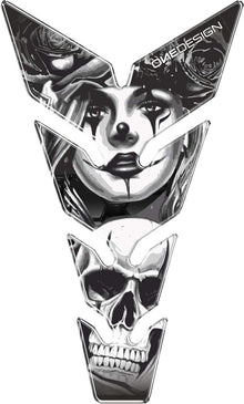 Tankpad "Woman with skull"