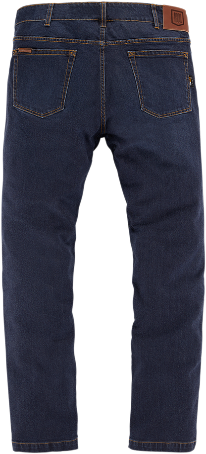 Icon MH1000 mc jeans m. D30 beskyttelse - Herremodel - Str 42