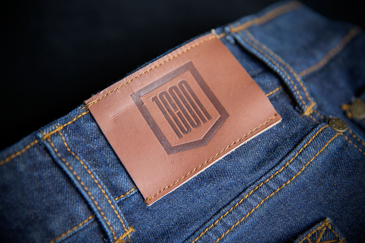Icon MH1000 mc jeans m. D30 beskyttelse - Herremodel - Str 42