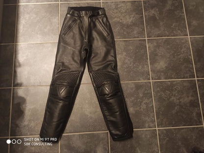 Danise læderbukser, dame, str 42