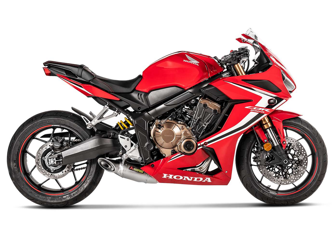 Akrapovic Racing udstødning til Honda CB650F