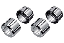 Krom cover for Bitubo WME / WMB støddæmpere, sæt med 4 (top og bund)