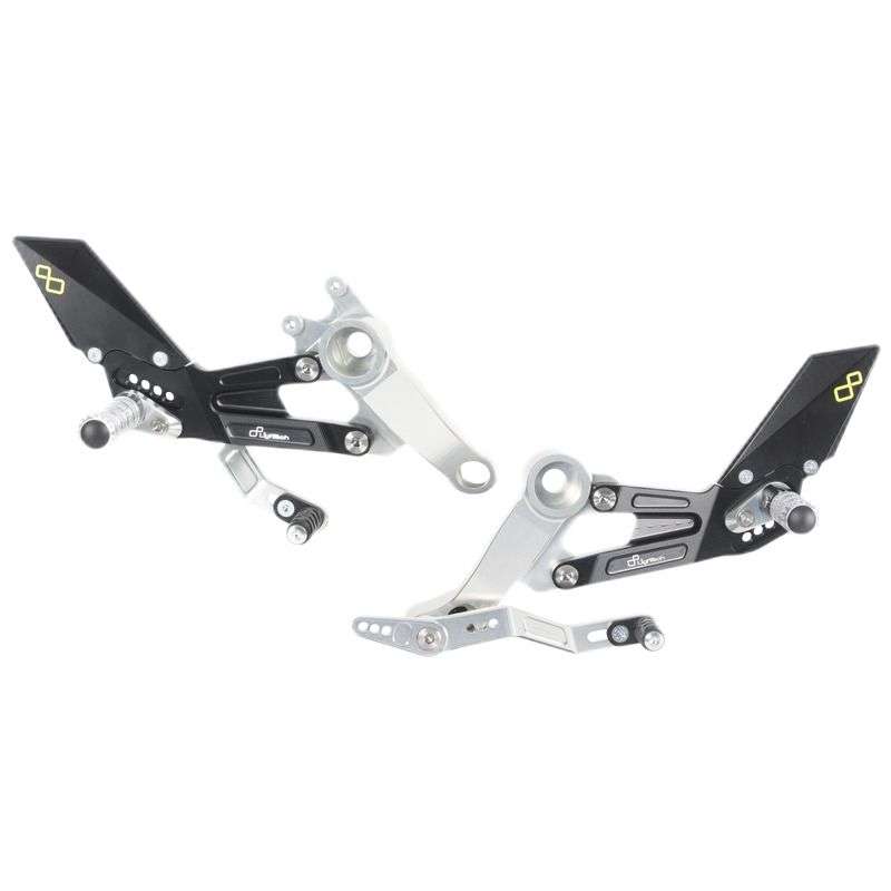Lightech Type W  rearset til Aprilia Tuono 660 (2020-2023)
