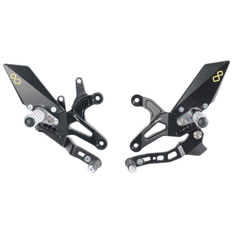 Lightech Rearset til Kawasaki ZX6R (2005-2021)