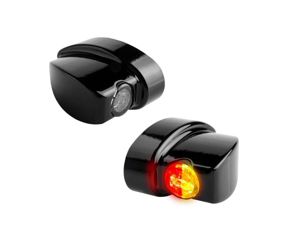 Heinz Bikes Nano winglet 3-i-1 led blink ned bremselys og baglys