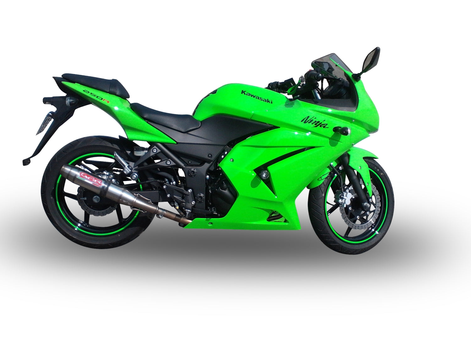 GPR Deeptone Rustfri Udstødning - Kawasaki Ninja 250R 2007-2016