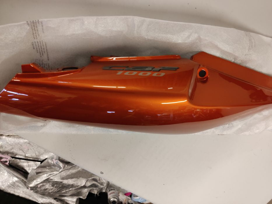 Sædepanel, original, lakeret, orange til Honda CBF1000 (06-09) - Nyt