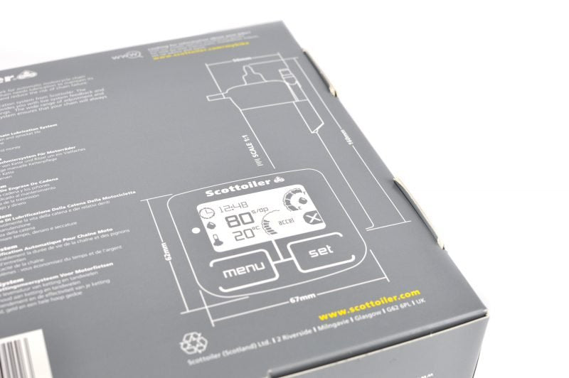 Scottoiler E system - den elektriske blærerøvsmodel