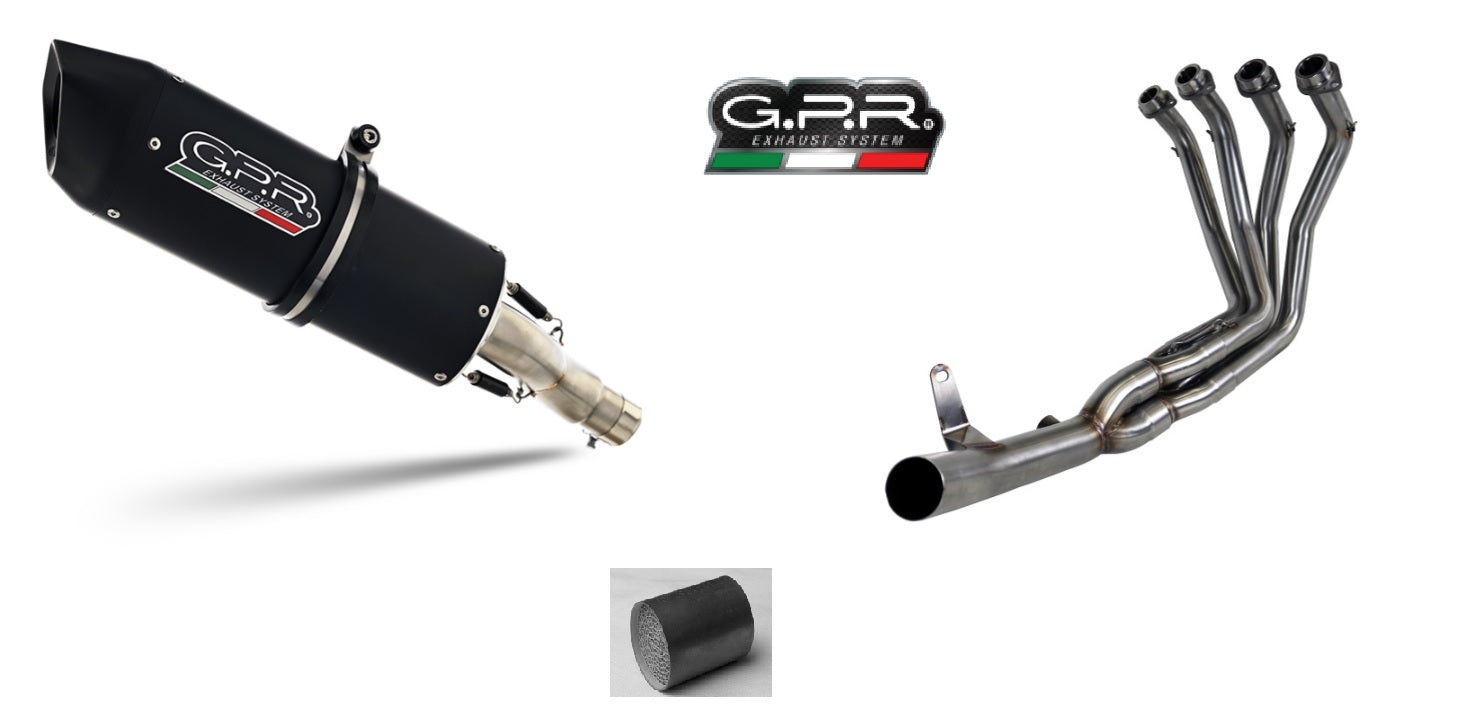 Kawasaki Z900 (17-19) udstødning - GPR full system m kat.