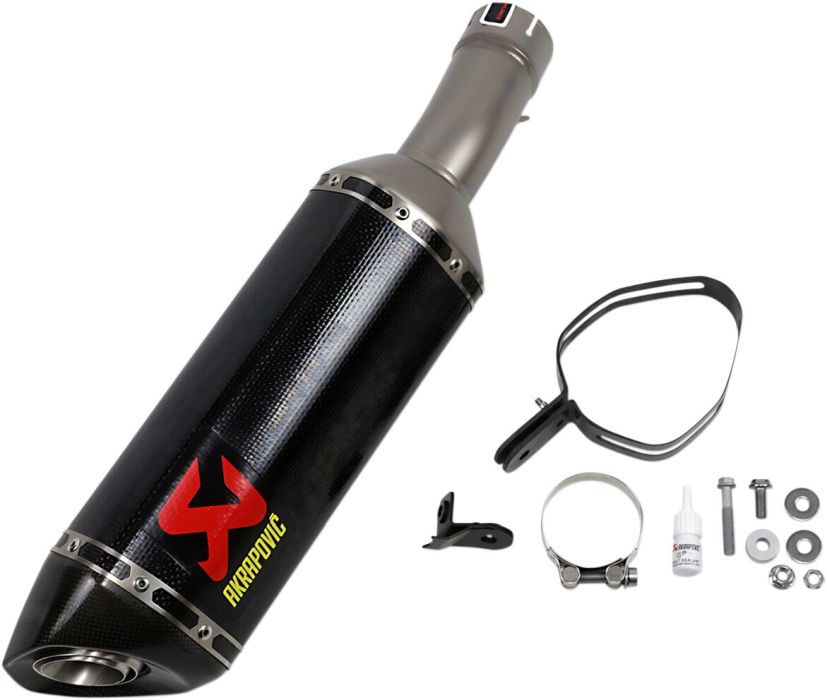 Akrapovic Carbon Slip on Udstødning til BMW S1000RR (19 - 22) - Pitboxen.dk