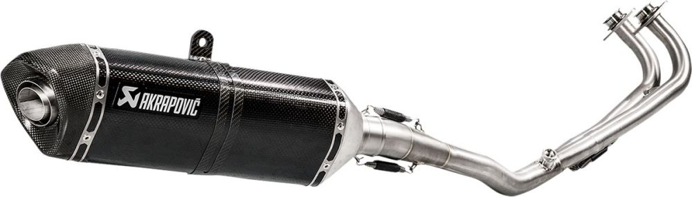 Akrapovic Racing Line komplet udstødning SYM Maxsym 500 - Pitboxen.dk