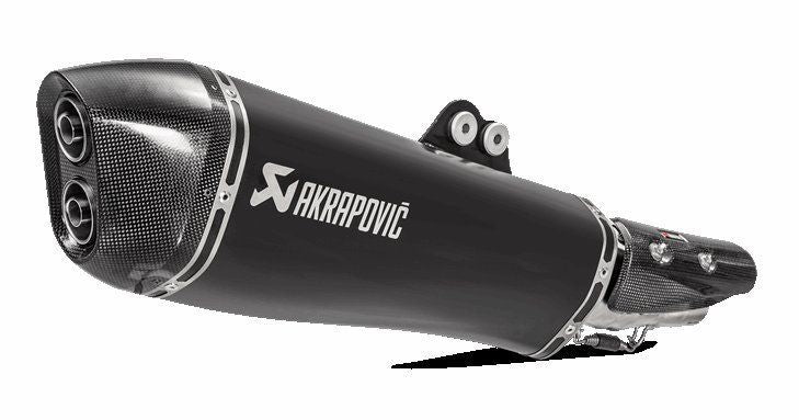 Akrapovic Rustfri Slip on udstødning Kymco AK550 (17 - 20) - Pitboxen.dk