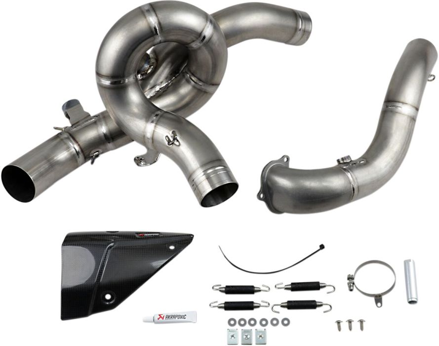 Akrapovic titanium forrør / manifold til Ducati Multistrada 1200 (15 - 17) - Pitboxen.dk