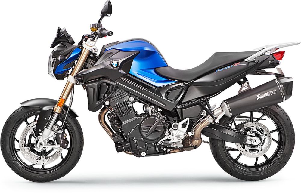 Akrapovic Titanium Slip on udstødning til BMW F800R / F800GT (09 - 19) - Pitboxen.dk