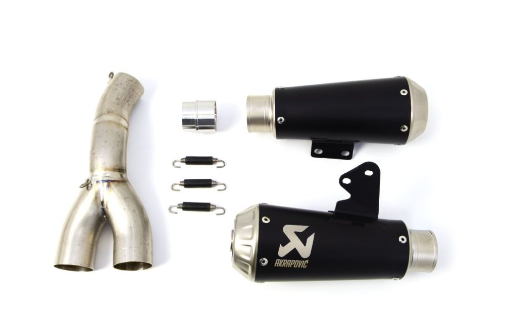 Akrapovic Titanium Slip on udstødning til Ducati Monster 797 / 659 (17 - 20) - Pitboxen.dk