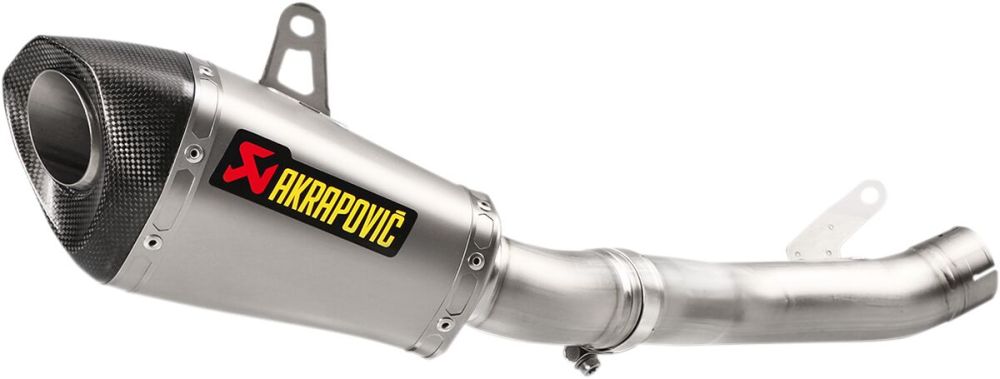 Akrapovic Titanium Slip on udstødning til Kawasaki ZX10R (16 - 20) - Pitboxen.dk