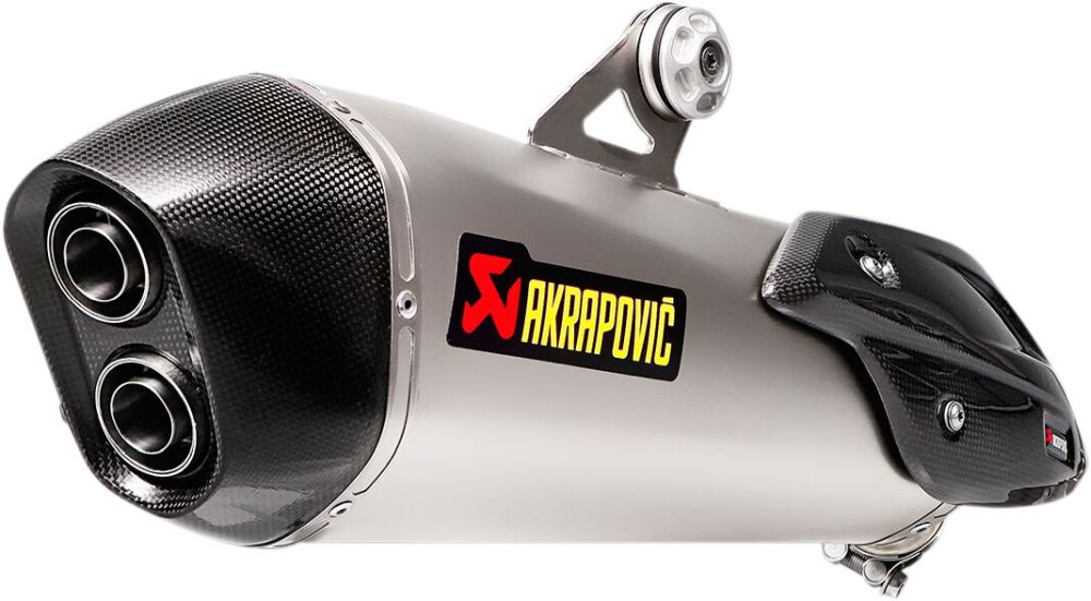 Akrapovic Titanium/carbon Slip on udstødning til BMW C650GT (16 - 20) - Pitboxen.dk