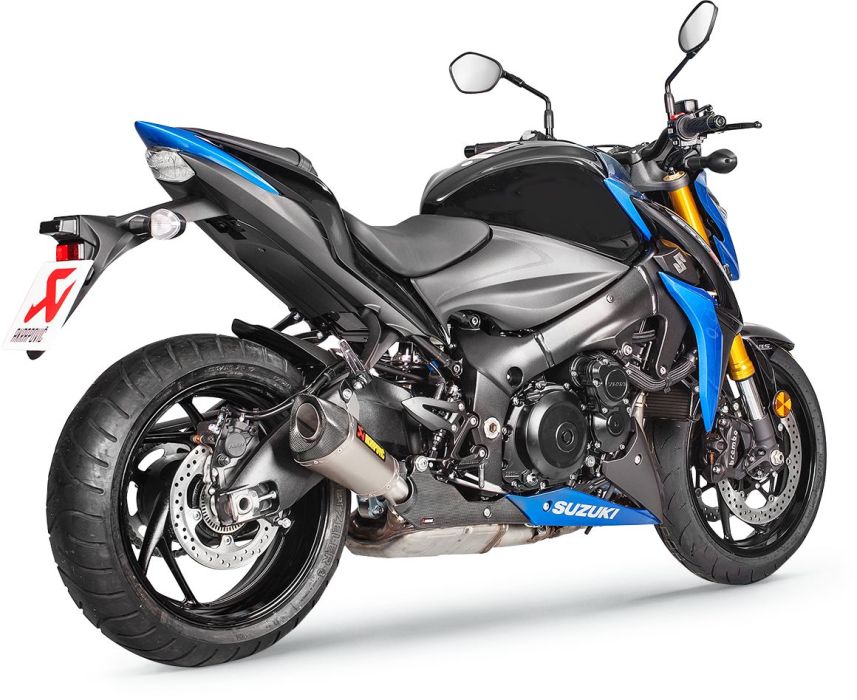 Akrapovic Titanium/carbon Slip on udstødning til Suzuki GSX - S1000 / Katana (15 - 21) - Pitboxen.dk