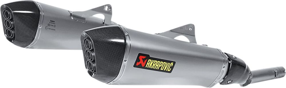 Akrapovic Titanium/carbon Slip on udstødninger til BMW K1600GT (21 - 23) - Pitboxen.dk