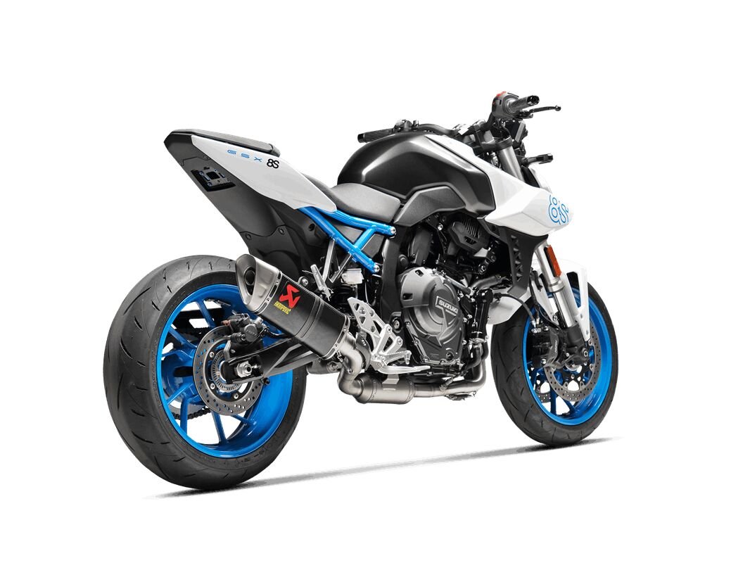 Akrapovic udstødning Suzuki GSX8R og GSX8S - Racing Line