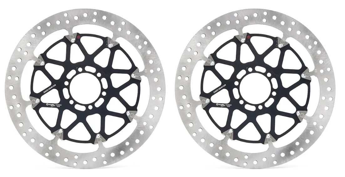 Aprilia Factory 17 - 25 m.fl. bremseskiver (sæt) - Brembo - Pitboxen.dk