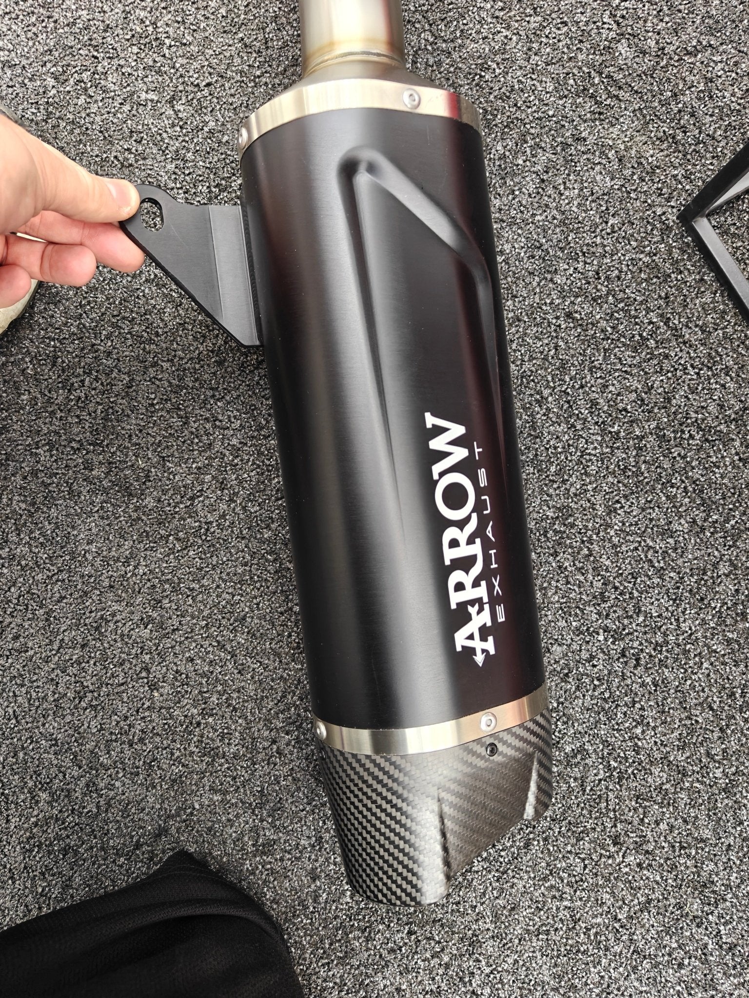 Arrow Indy Race EVO - "Dark" udstødning - Kawasaki Z 900 25 - 26 (DEMO) - Pitboxen.dk