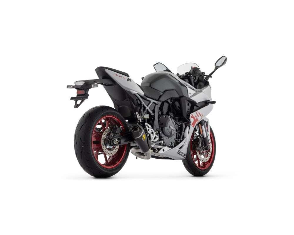 udstødning til Suzuki GSX8R, godkendt med katalysator