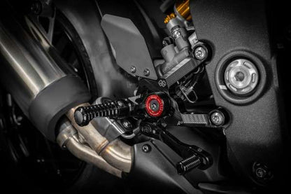 Justerbare fodhvilere til Triumph Speed Triple 1200RS (22-24) – Gilles Tooling