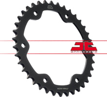 Black| zinc plated stål bagkædehjul 38T 525 - JTR893.38ZBK - JT Sprockets - Pitboxen.dk