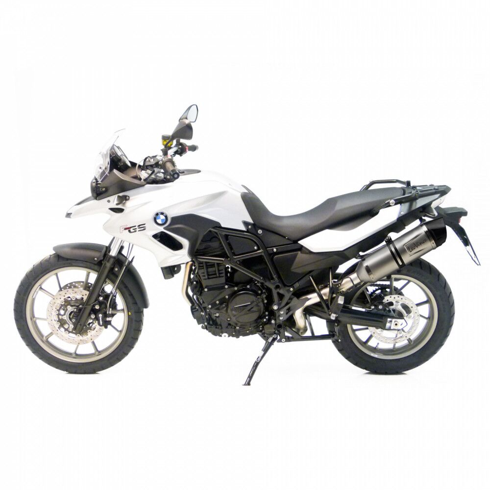 BMW F 650 GS 08 - 12 / F800 GS Slip - on udstødning - LeoVince LV - 1 - Pitboxen.dk