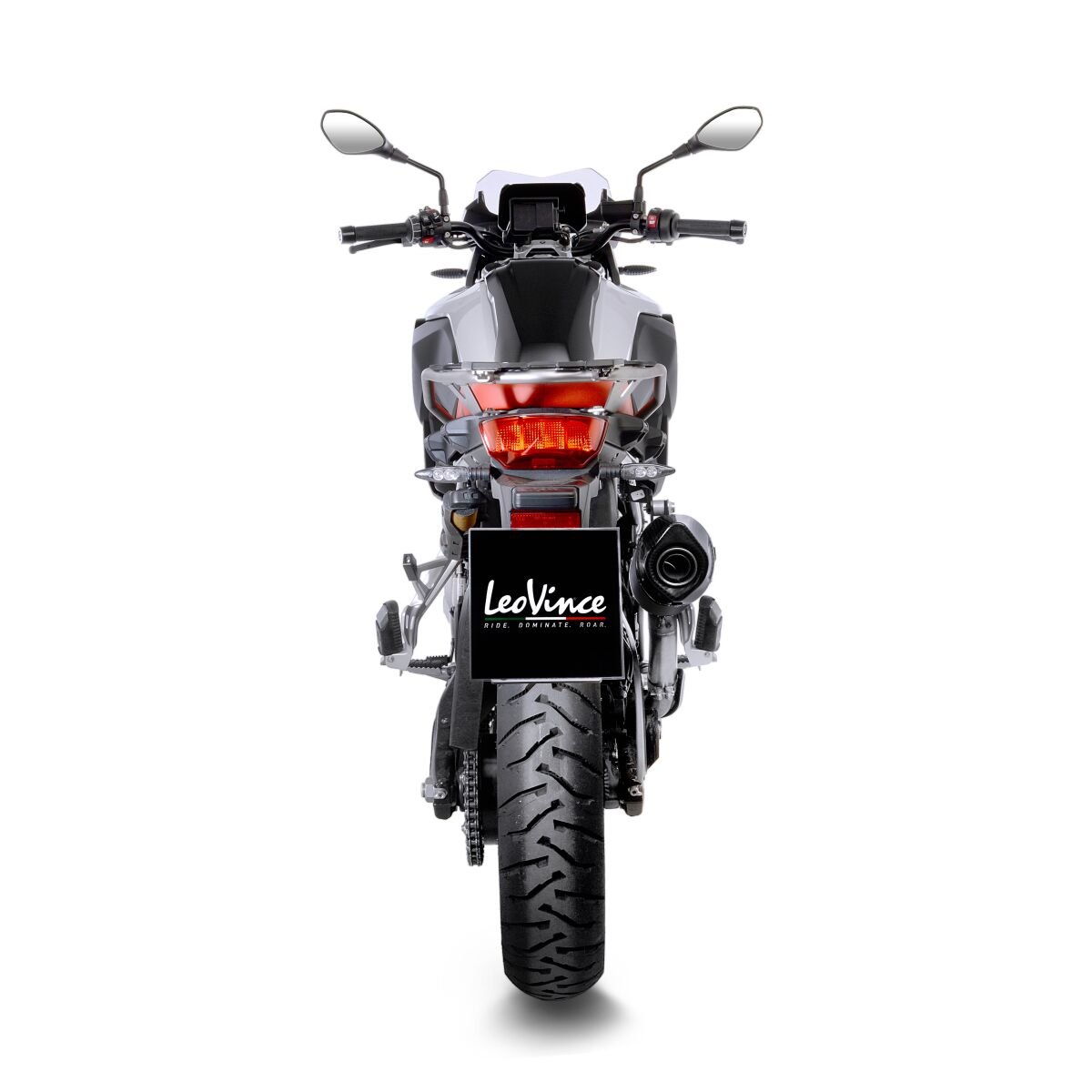 BMW F 750 GS 18 - 24 Slip - on udstødning - LeoVince Nero - Pitboxen.dk