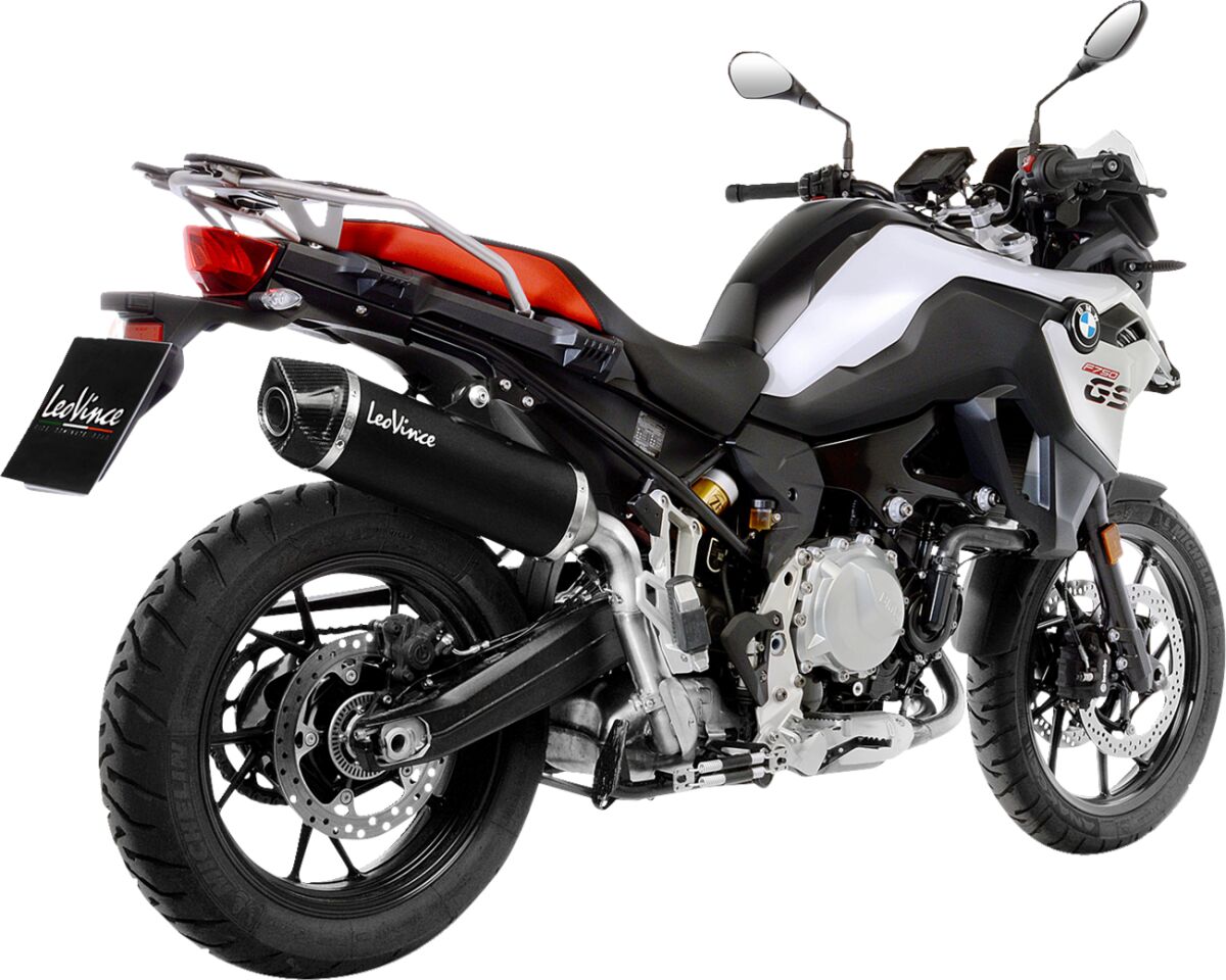 BMW F 750 GS 18 - 24 Slip - on udstødning - LeoVince Nero - Pitboxen.dk