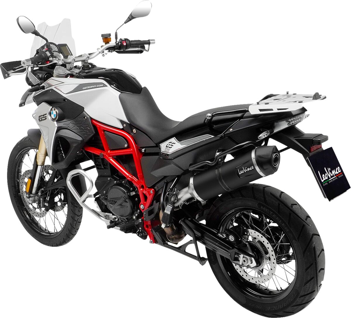 BMW F 800 GS 17 - 18 Slip - on udstødning - LeoVince LV - 1 Evo - Pitboxen.dk