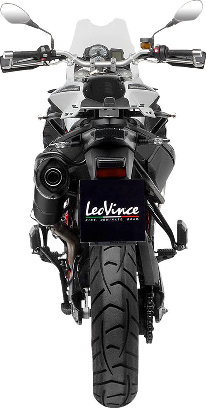 BMW F 800 GS 17 - 18 Slip - on udstødning - LeoVince LV - 1 Evo - Pitboxen.dk
